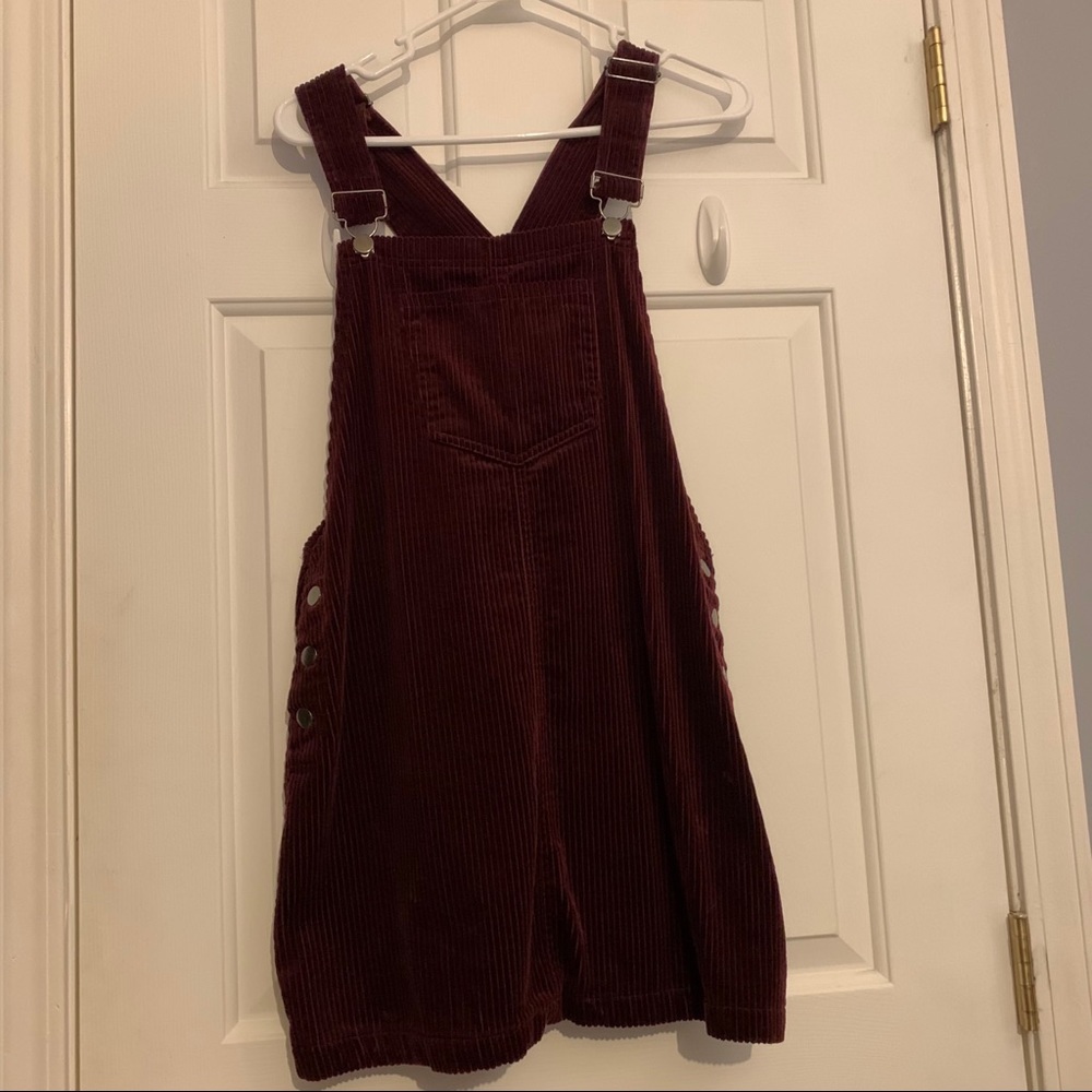 Burgundy Jumper Dress